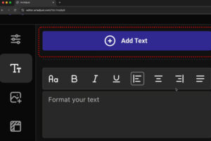 How-do-I-add-text-on-the-ArtAdjust-canvas